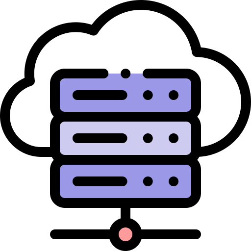 Cloud server icon