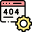 Error 404 biểu tượng 64x64