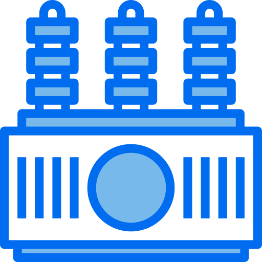 Power transformer icon