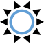 Sun icon 64x64
