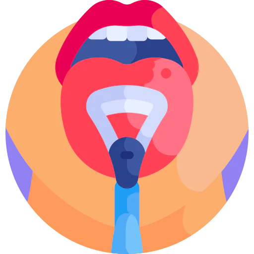 Tongue cleaner icon
