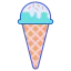 Ice cream cone icon 64x64