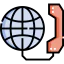 Global communication ícono 64x64