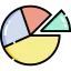 Pie chart biểu tượng 64x64