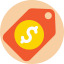 Price tag icon 64x64