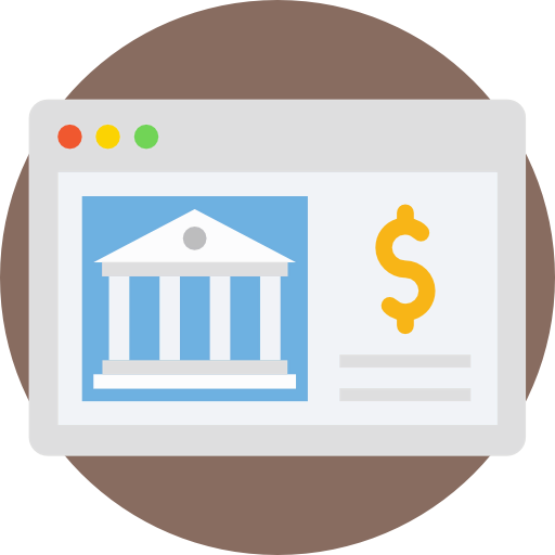 Online banking Ikona