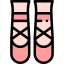 Ballet shoes icon 64x64
