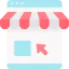 Online shopping icône 64x64