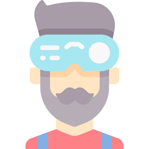 Virtual reality glasses Ikona