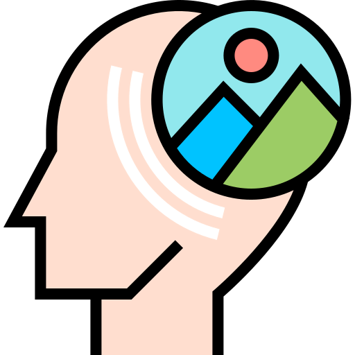 Visual thinking icon
