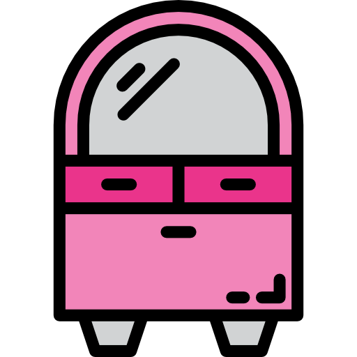 Dressing table icon