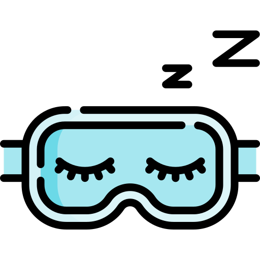 Sleeping mask ícono