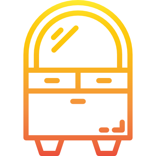 Dressing table icon