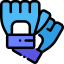 Gym gloves icon 64x64