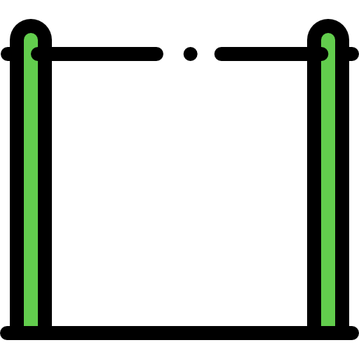 Pull up bar icon