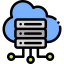 Cloud storage アイコン 64x64