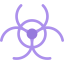 Biohazard Symbol 64x64