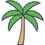 Palm tree ícone 64x64