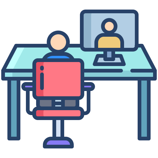 Work from home Ikona