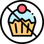 No sweets icon 64x64