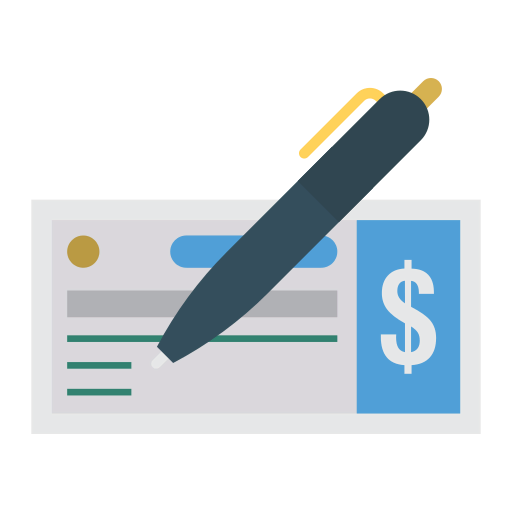 Cheque icon