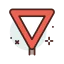 Give way icon 64x64