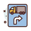 Left way icon 64x64