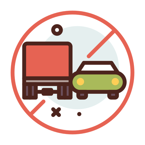 No overtaking Ikona