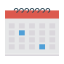 Calendar ícono 64x64