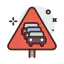 Traffic jam icon 64x64