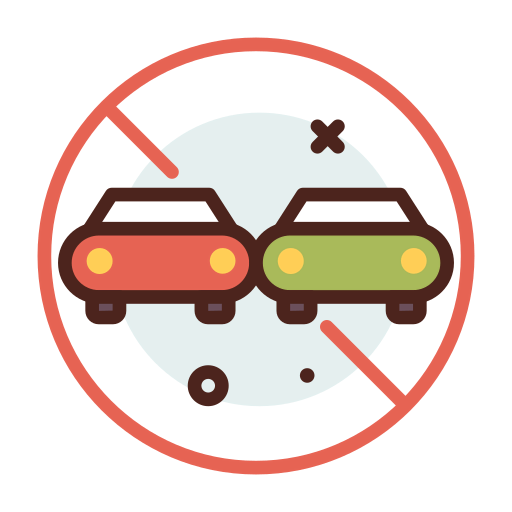 No overtaking 图标