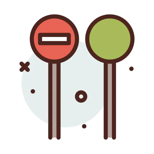 Road signal icon