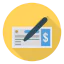 Cheque icon 64x64