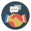 Handshake icon 64x64