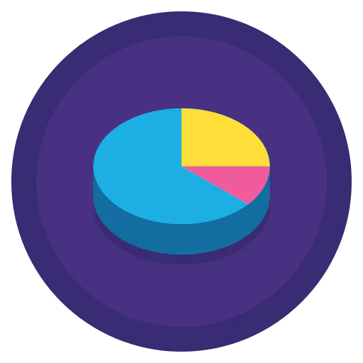Pie chart icon