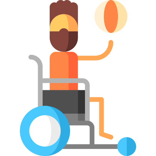 Wheelchair basketball icône