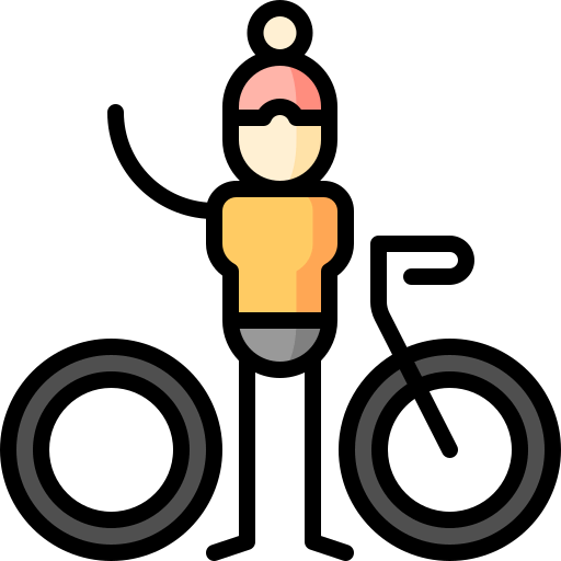 Cyclist icon