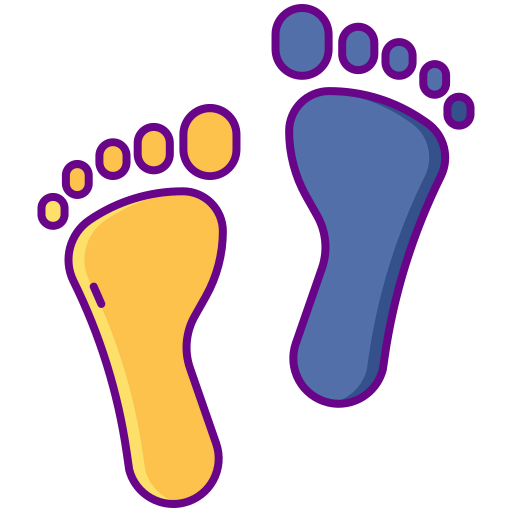 Footprint Ikona