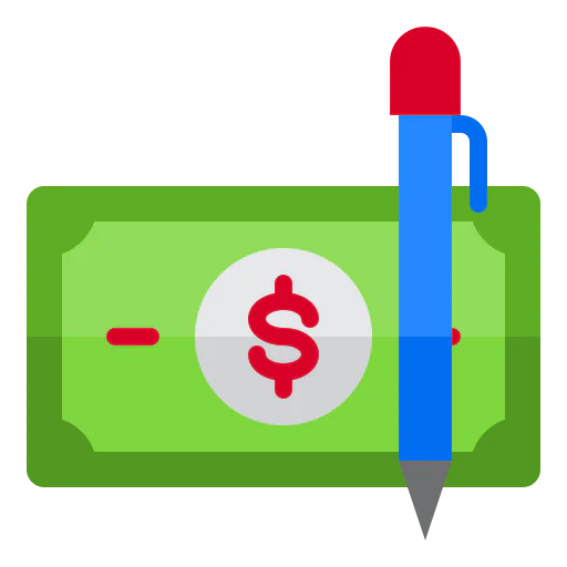 Cheque icon