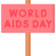 World aids day icon 64x64