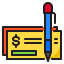 Cheque ícono 64x64