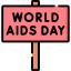 World aids day icon 64x64