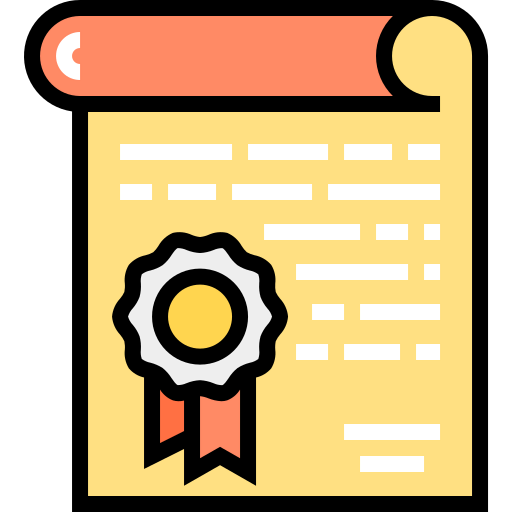 Certificate icon