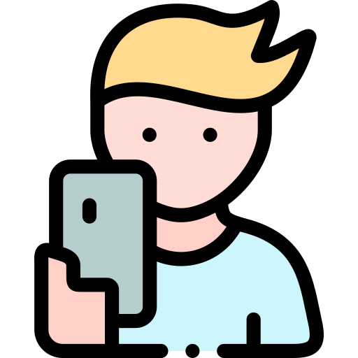 Selfie ícono