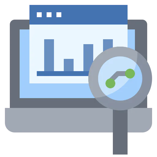 Data analytics icon