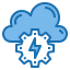 Cloud computing icon 64x64