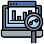 Data analytics ícone 64x64