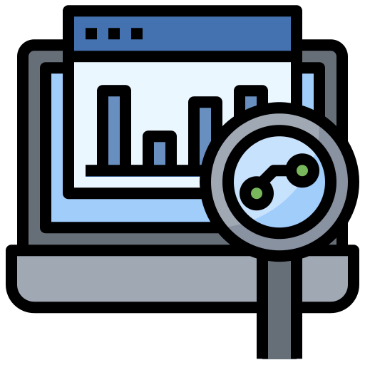 Data analytics ícono