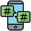 Hashtag ícone 64x64