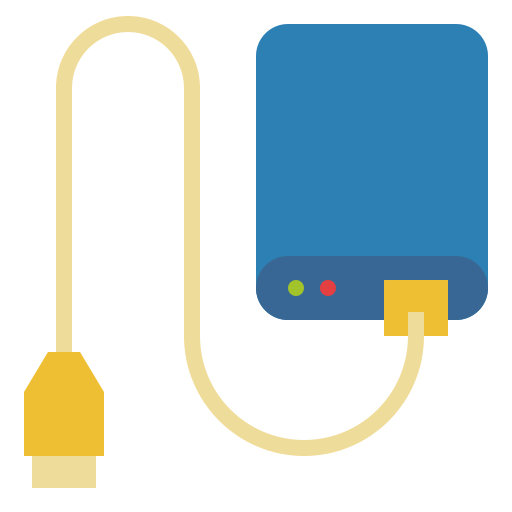Hard disk icon